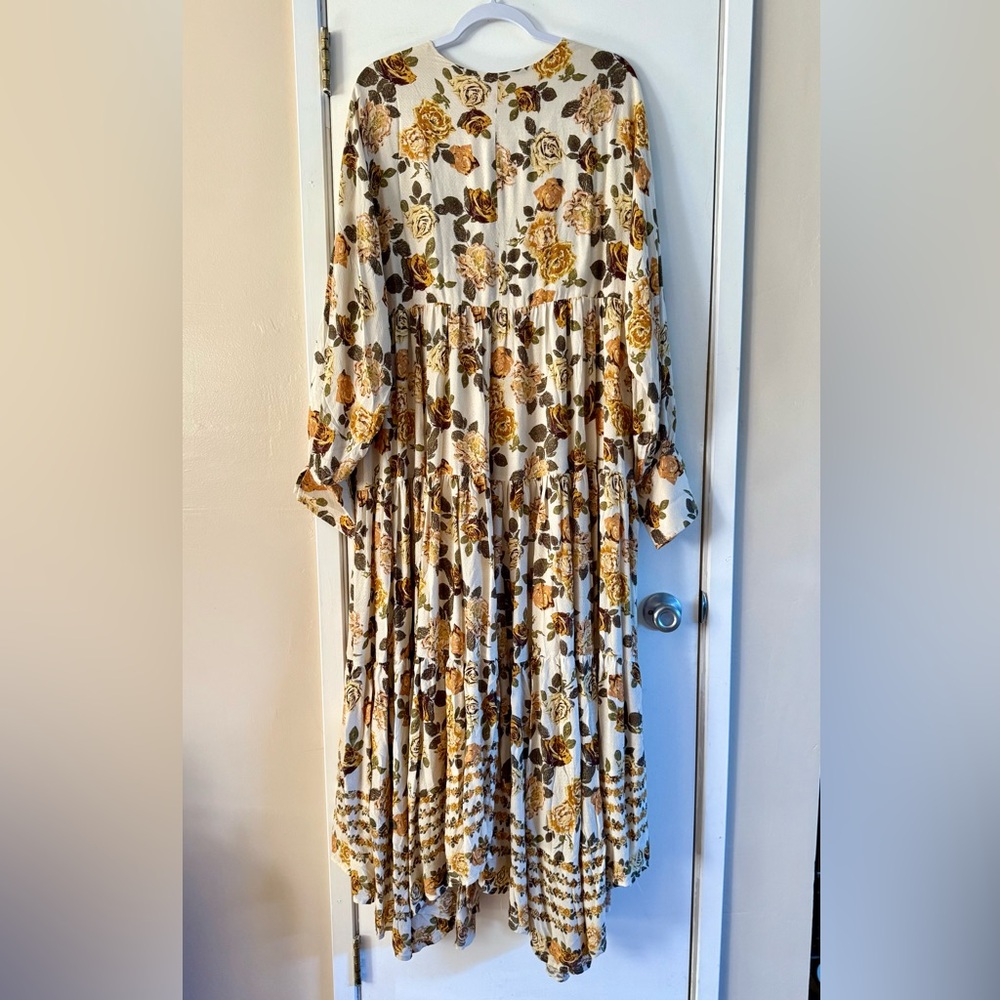 Free People Rows Of Roses Maxi Dress - Picture 4 of 8